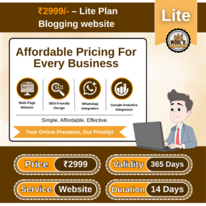 Lite Plan Blogging Website